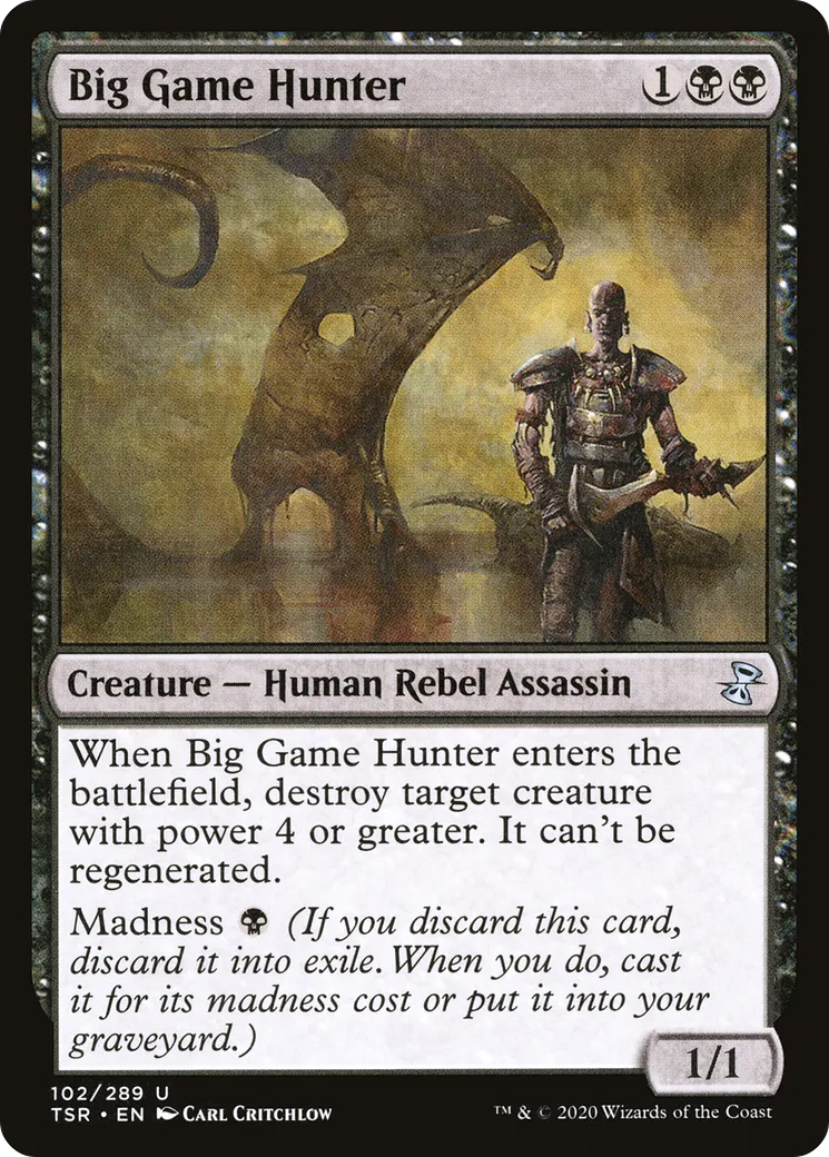 Big Game Hunter — Time Spiral Remastered — Magic: The Gathering
