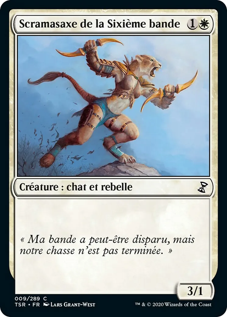 Scramasaxe de la Sixième bande — Time Spiral Remastered — Magic: The Gathering