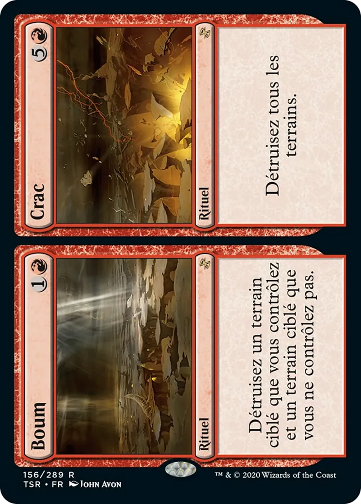 Boom // Bust — Time Spiral Remastered — Magic: The Gathering