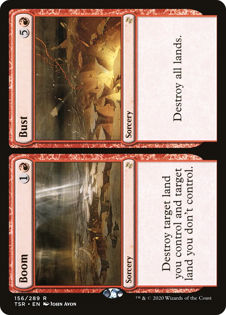 Boom // Bust — Time Spiral Remastered — Magic: The Gathering