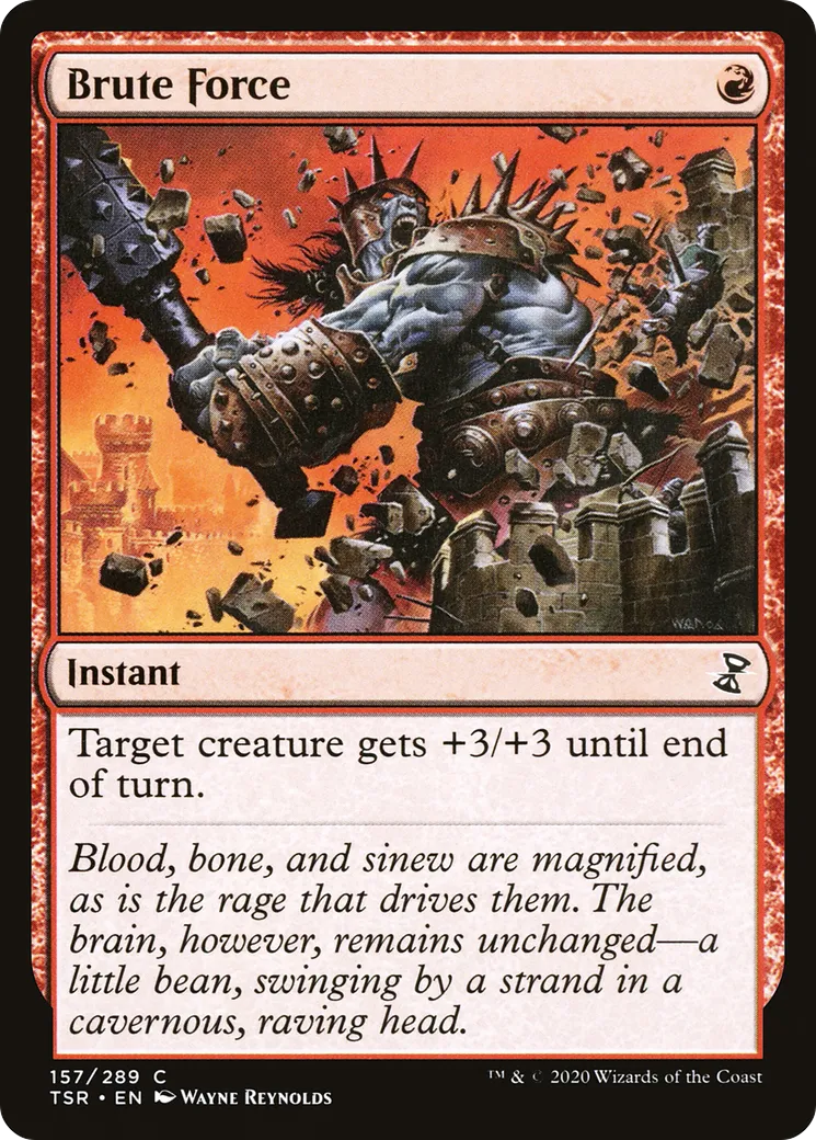 Force brute — Time Spiral Remastered — Magic: The Gathering
