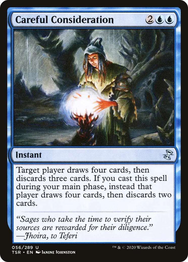 Careful Consideration — Time Spiral Remastered — Magic: The Gathering