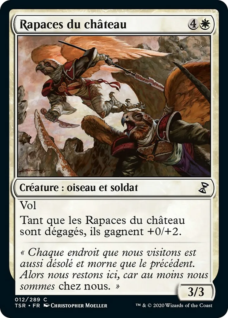 Rapaces du château from Time Spiral Remastered - Magic: The Gathering