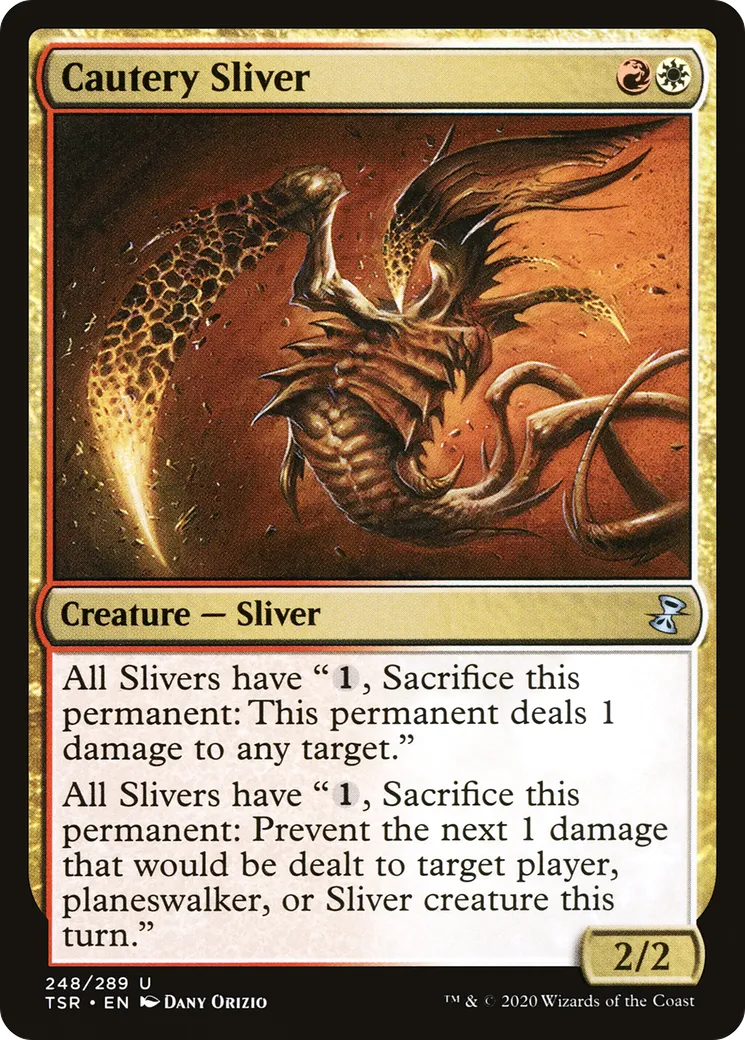 Cautery Sliver — Time Spiral Remastered — Magic: The Gathering