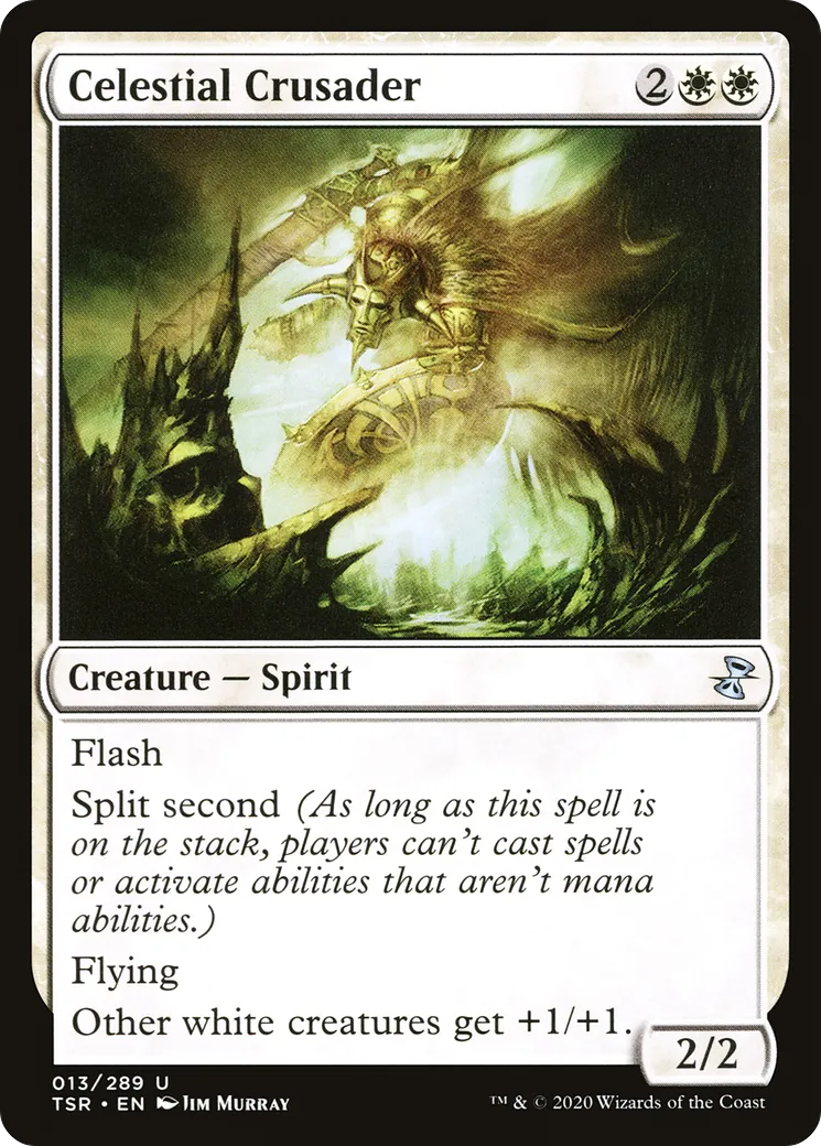 Celestial Crusader — Time Spiral Remastered — Magic: The Gathering