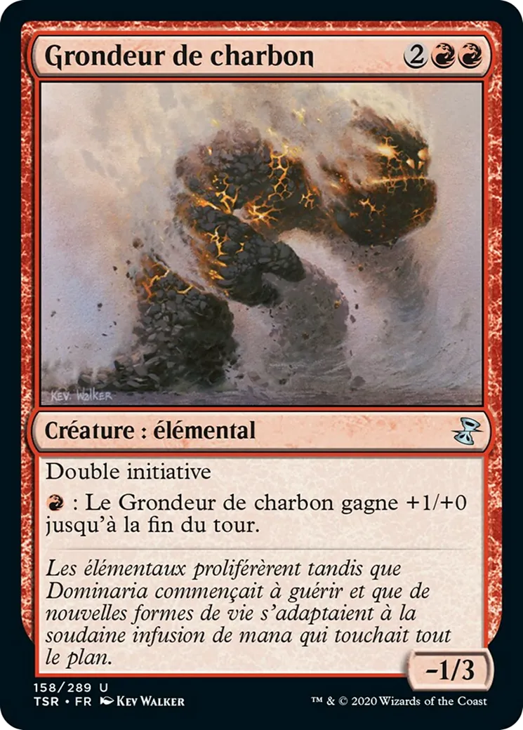 Grondeur de charbon — Time Spiral Remastered — Magic: The Gathering