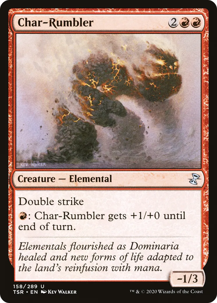 Char-Rumbler — Time Spiral Remastered — Magic: The Gathering