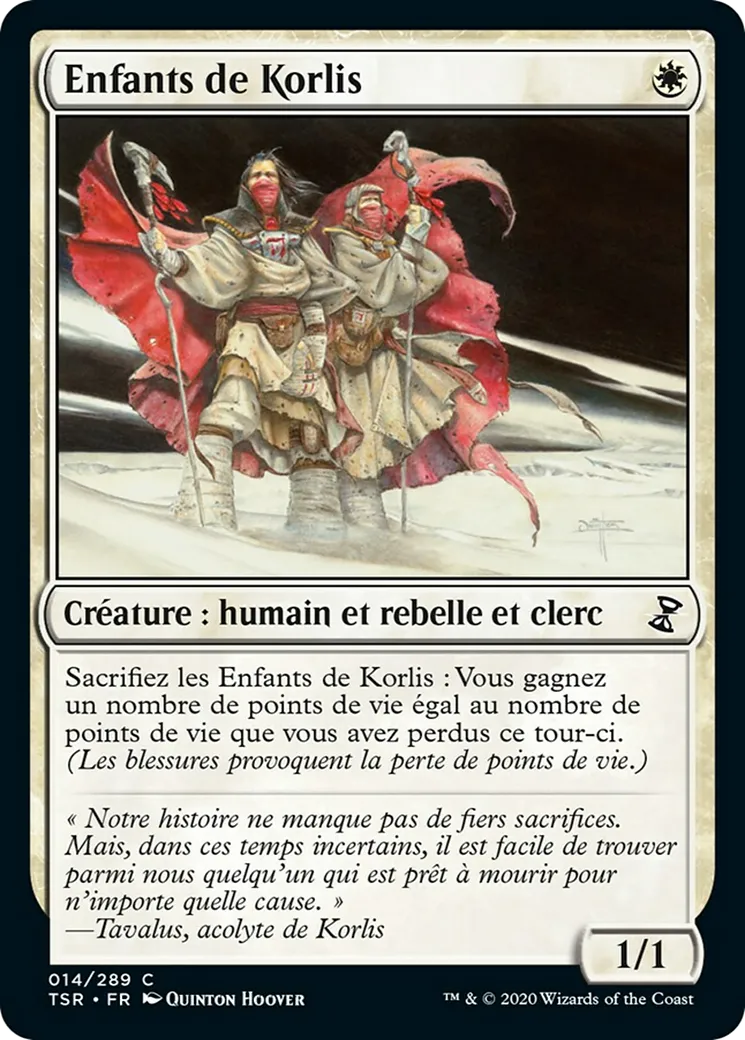 Enfants de Korlis — Time Spiral Remastered — Magic: The Gathering