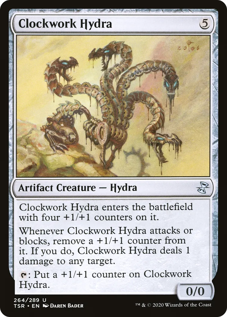Clockwork Hydra — Time Spiral Remastered — Magic: The Gathering