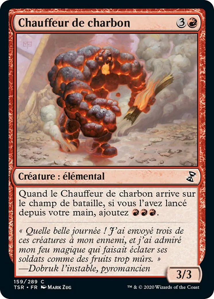 Chauffeur de charbon — Time Spiral Remastered — Magic: The Gathering