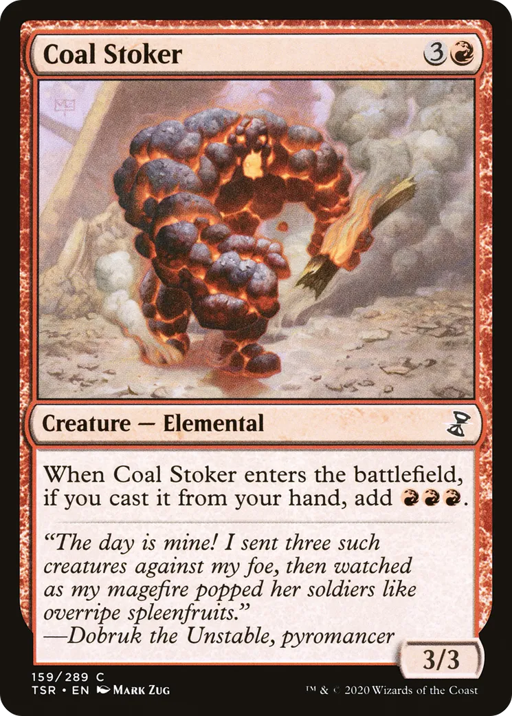 Coal Stoker — Time Spiral Remastered — Magic: The Gathering
