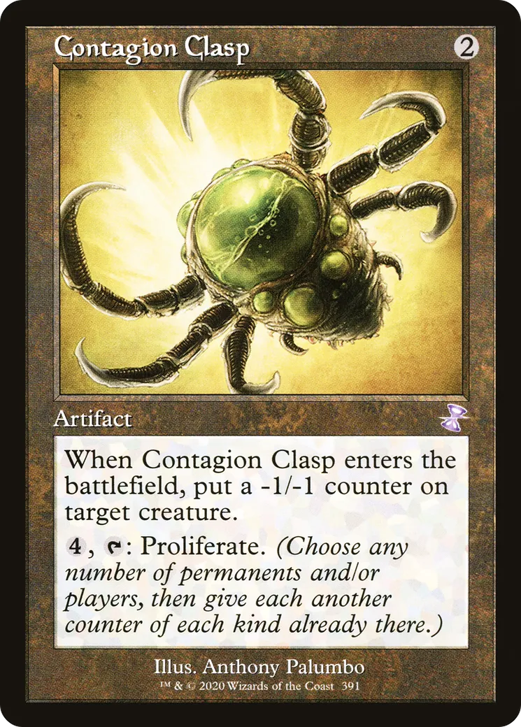 Contagion Clasp — Time Spiral Remastered — Magic: The Gathering