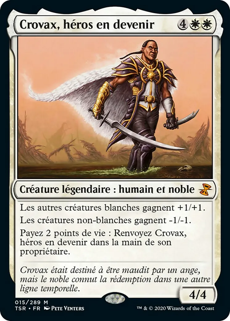 Crovax, héros en devenir — Time Spiral Remastered — Magic: The Gathering