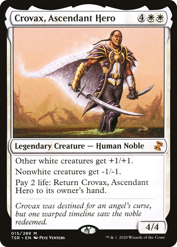 Crovax, Ascendant Hero — Time Spiral Remastered — Magic: The Gathering