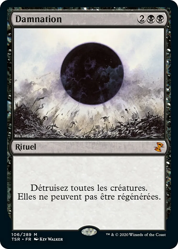 Damnation — Time Spiral Remastered — Magic: The Gathering