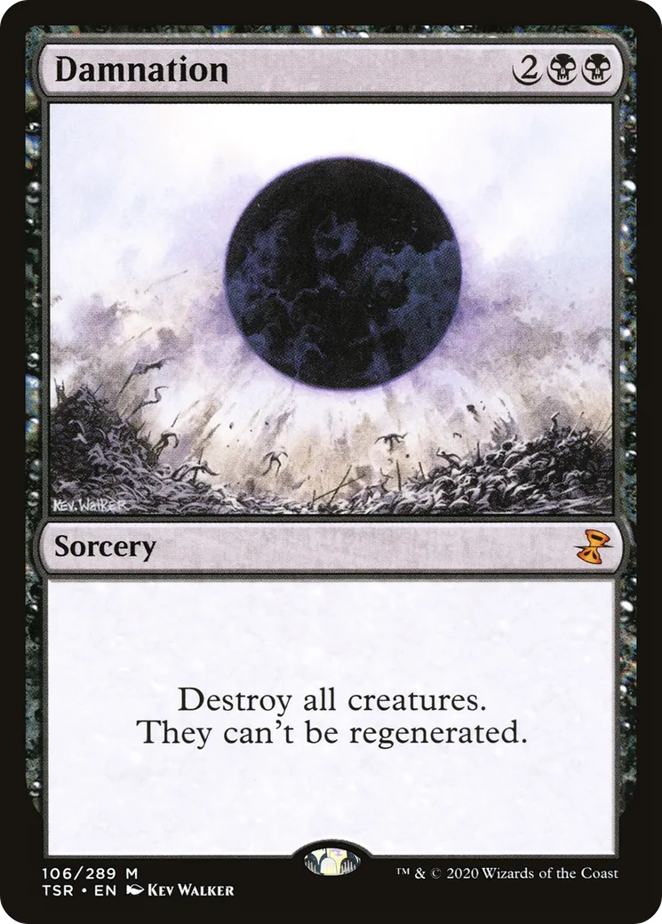 Damnation — Time Spiral Remastered — Magic: The Gathering
