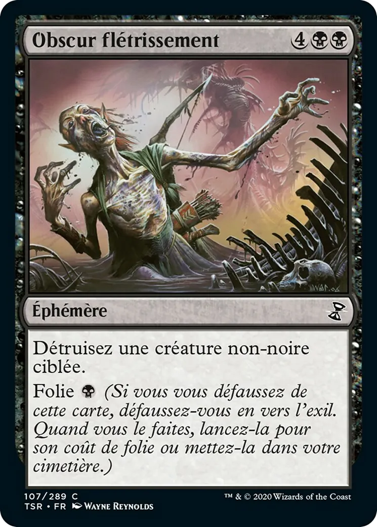 Obscur flétrissement — Time Spiral Remastered — Magic: The Gathering