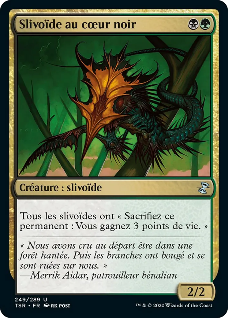 Slivoïde au cœur noir — Time Spiral Remastered — Magic: The Gathering