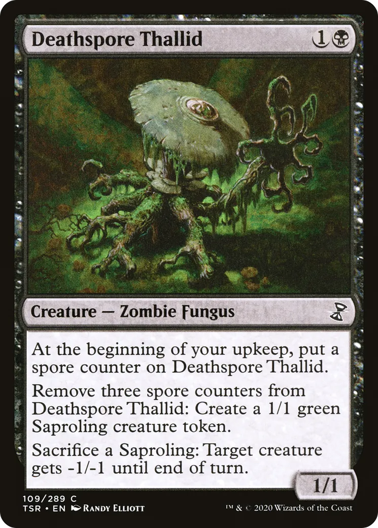 Deathspore Thallid — Time Spiral Remastered — Magic: The Gathering