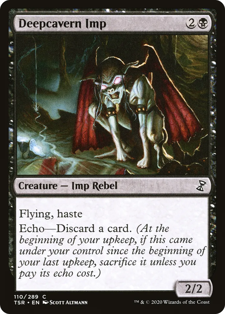 Deepcavern Imp — Time Spiral Remastered — Magic: The Gathering