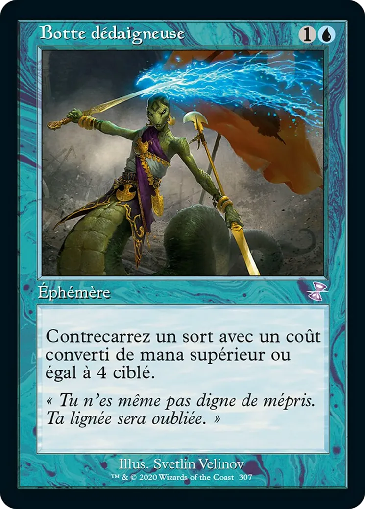 Botte dédaigneuse — Time Spiral Remastered — Magic: The Gathering