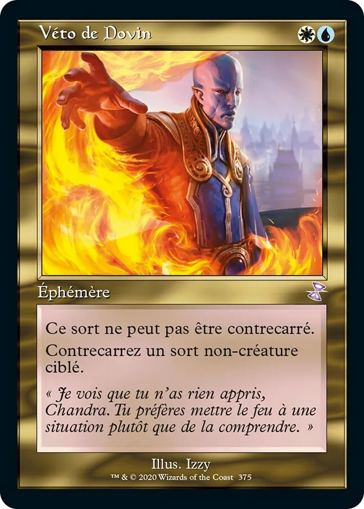 Véto de Dovin — Time Spiral Remastered — Magic: The Gathering