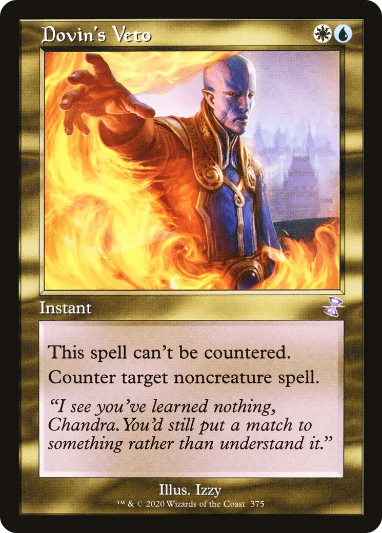 Dovin's Veto — Time Spiral Remastered — Magic: The Gathering