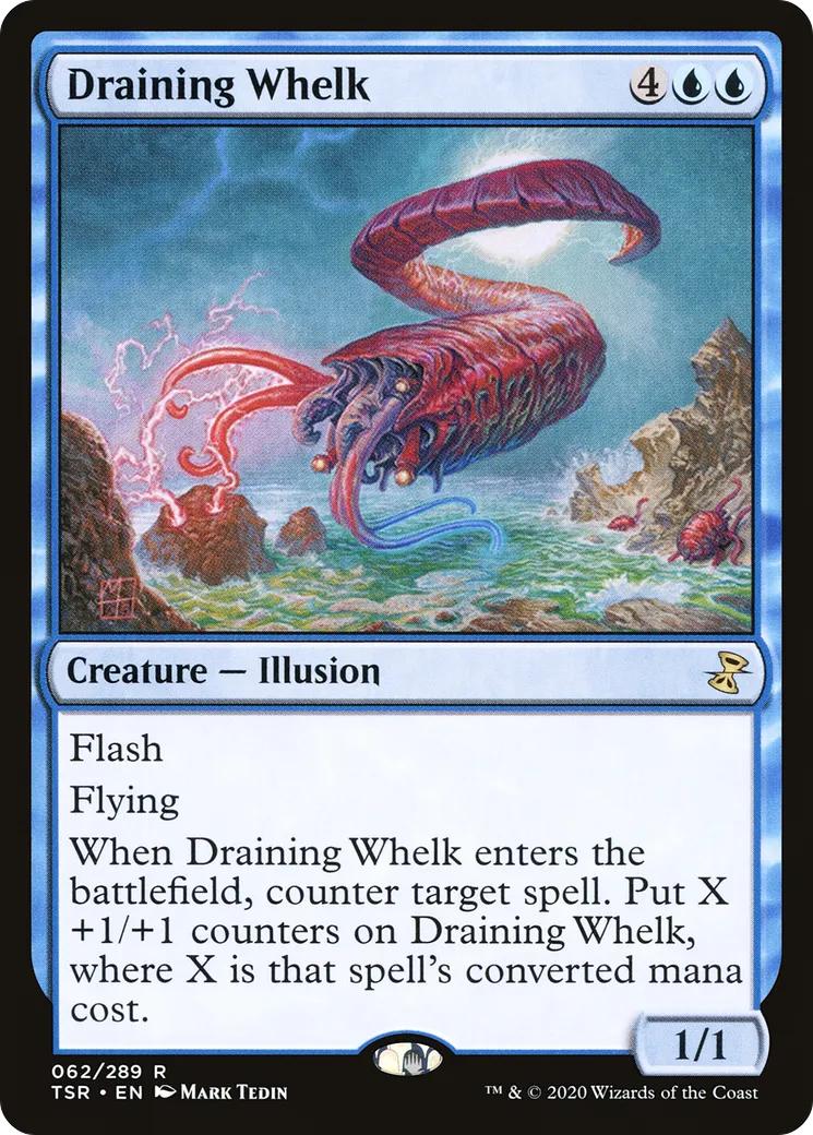 Draining Whelk — Time Spiral Remastered — Magic: The Gathering
