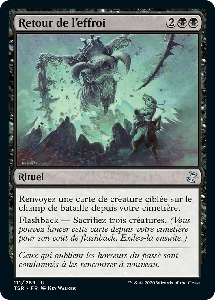 Retour de l'effroi — Time Spiral Remastered — Magic: The Gathering