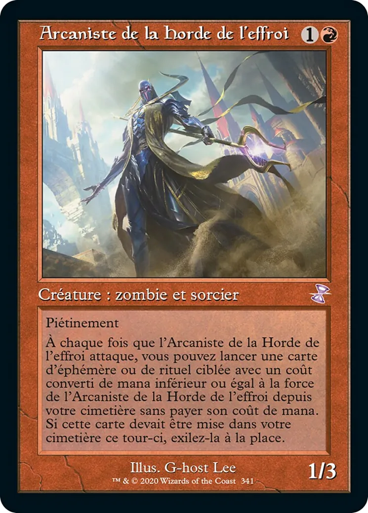 Arcaniste de la Horde de l'effroi — Time Spiral Remastered — Magic: The Gathering