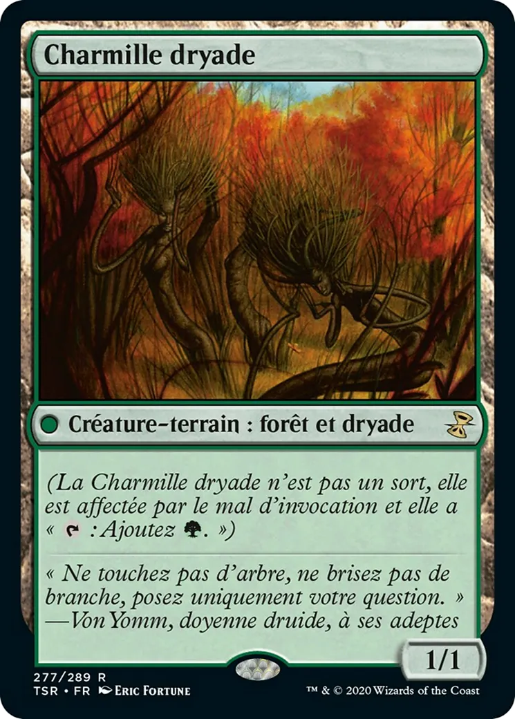 Charmille dryade — Time Spiral Remastered — Magic: The Gathering