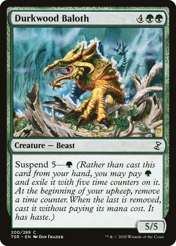 Durkwood Baloth — Time Spiral Remastered — Magic: The Gathering