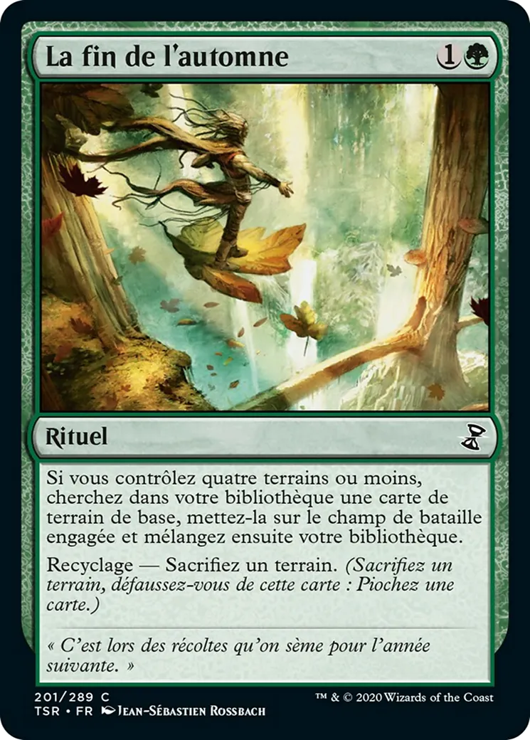 La fin de l'automne — Time Spiral Remastered — Magic: The Gathering