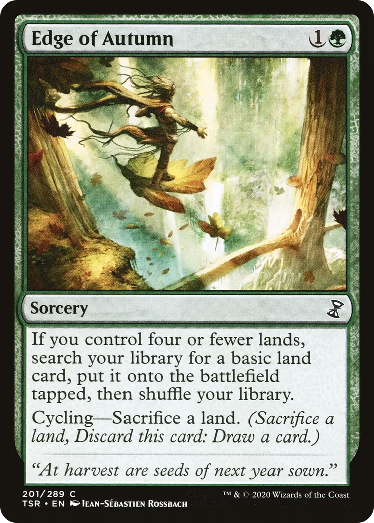 Edge of Autumn — Time Spiral Remastered — Magic: The Gathering