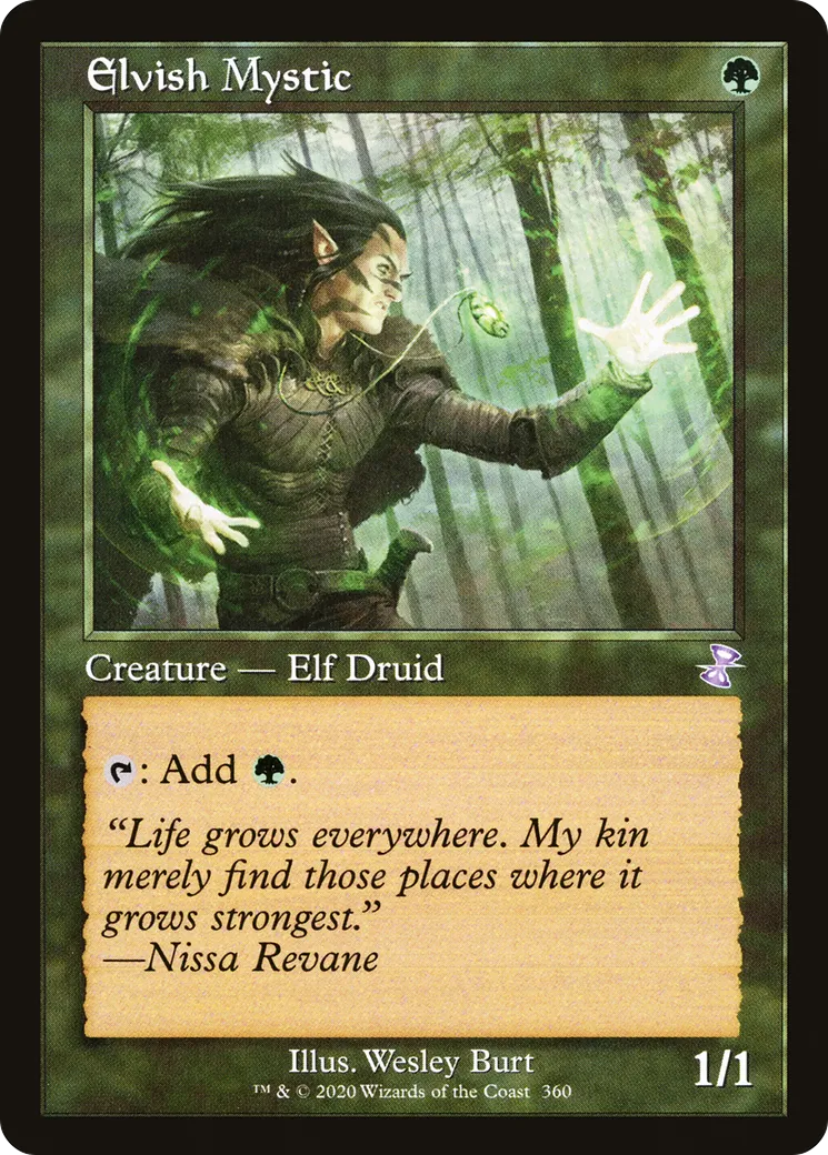 Mystique elfe — Time Spiral Remastered — Magic: The Gathering