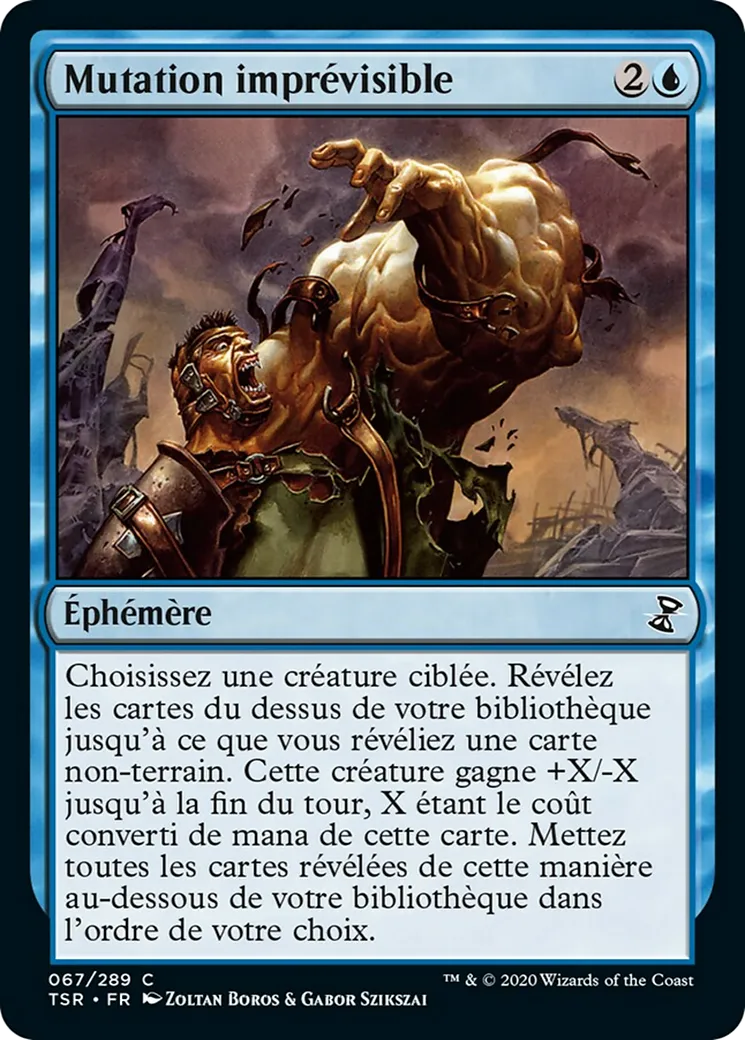 Mutation imprévisible — Time Spiral Remastered — Magic: The Gathering