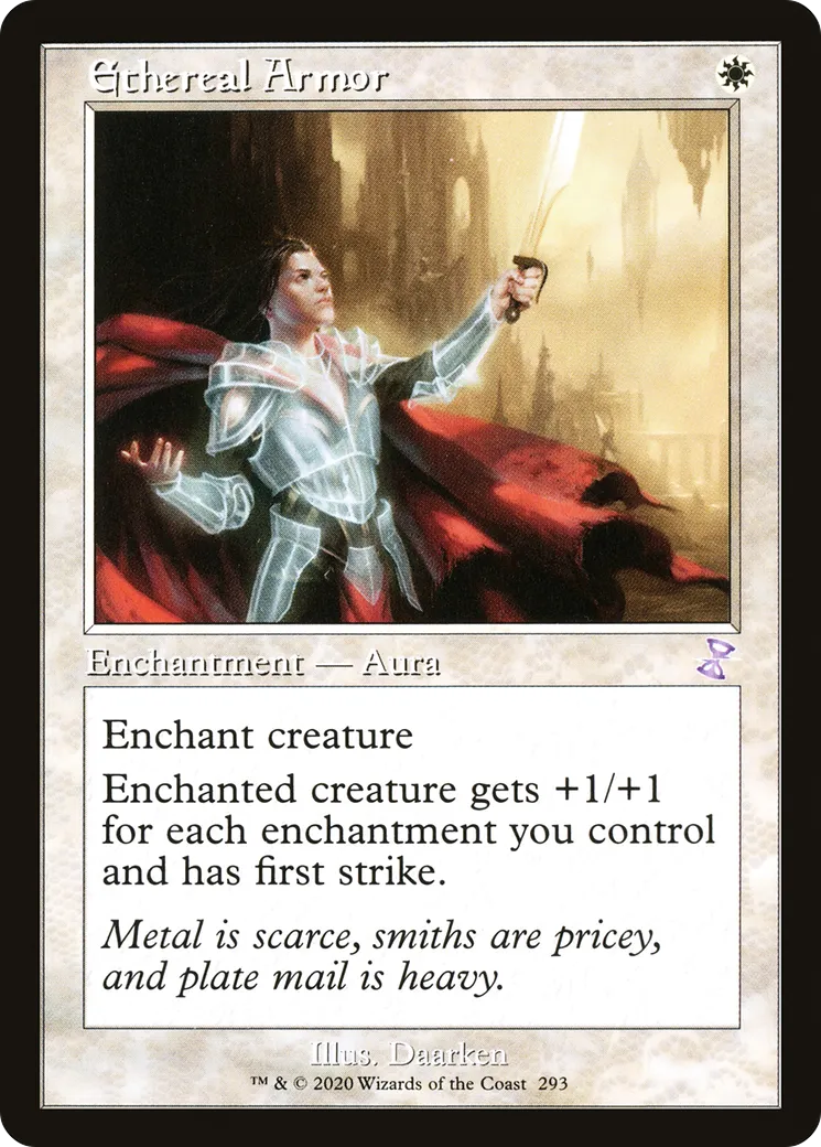 Ethereal Armor — Time Spiral Remastered — Magic: The Gathering
