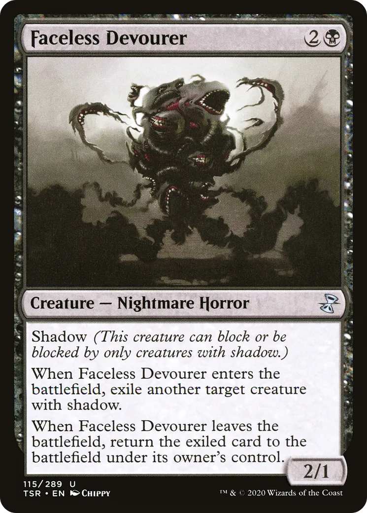 Dévoreur sans visage — Time Spiral Remastered — Magic: The Gathering