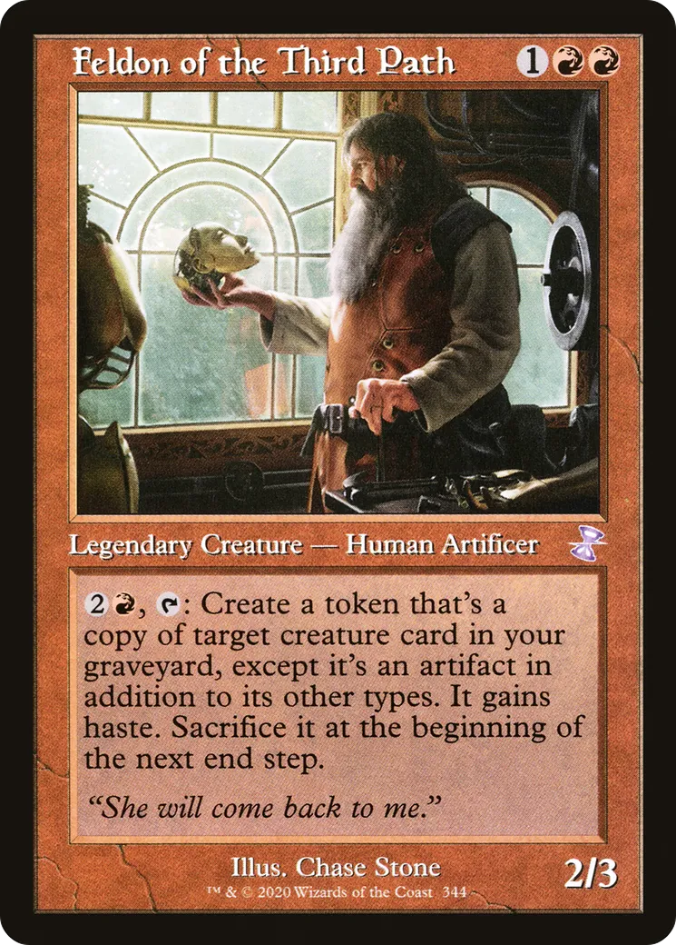 Feldon of the Third Path — Time Spiral Remastered — Magic: The Gathering