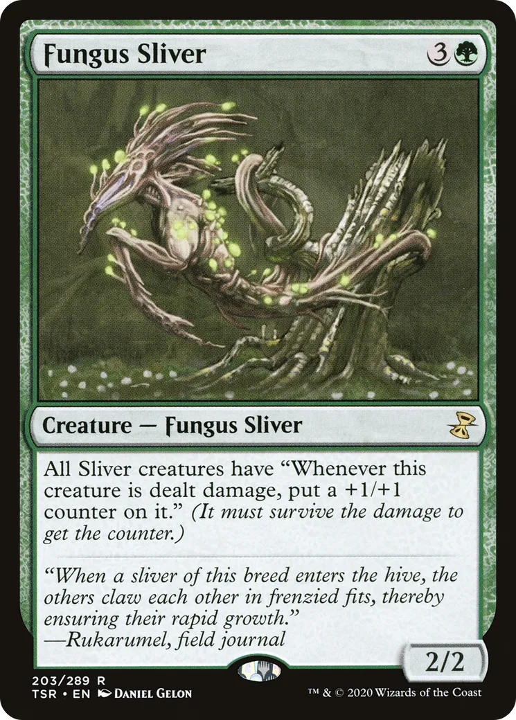 Fungus Sliver — Time Spiral Remastered — Magic: The Gathering