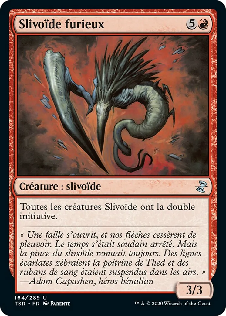 Slivoïde furieux — Time Spiral Remastered — Magic: The Gathering