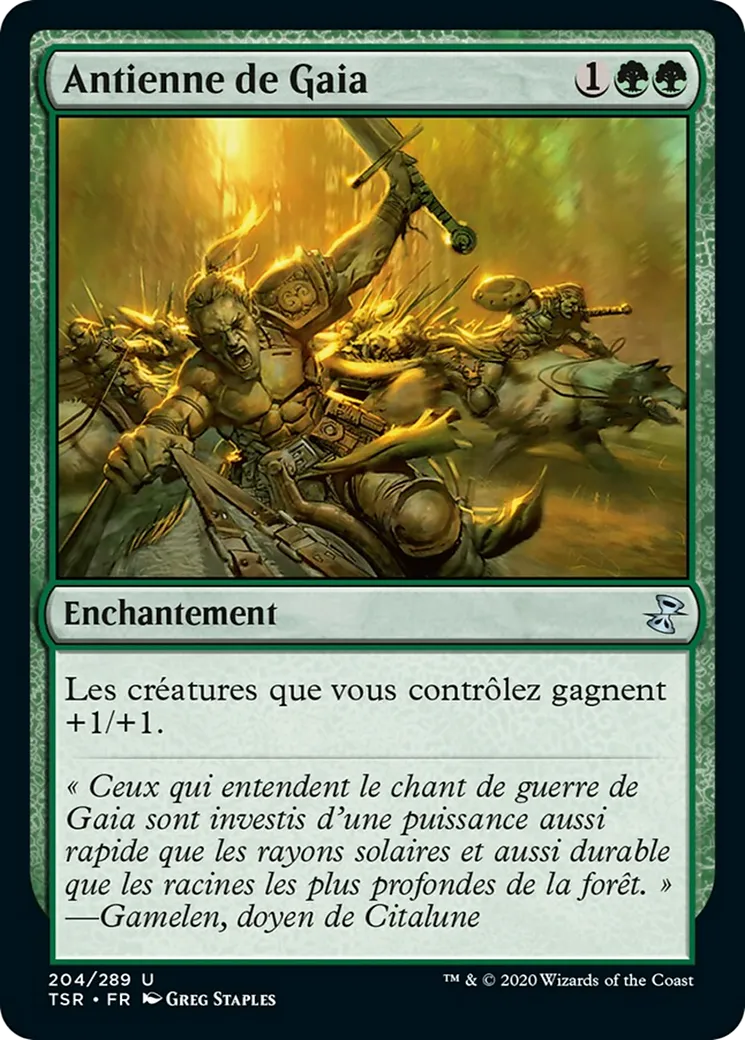 Antienne de Gaia — Time Spiral Remastered — Magic: The Gathering