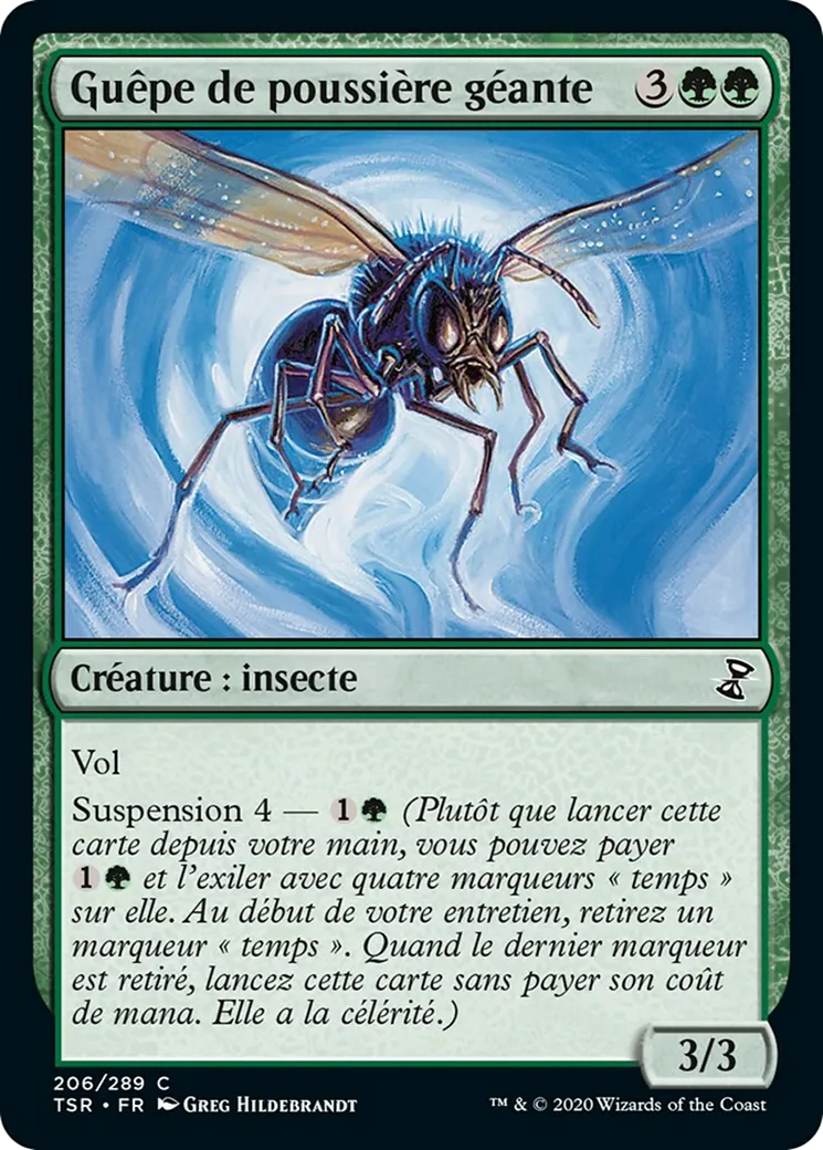 Guêpe de poussière géante — Time Spiral Remastered — Magic: The Gathering
