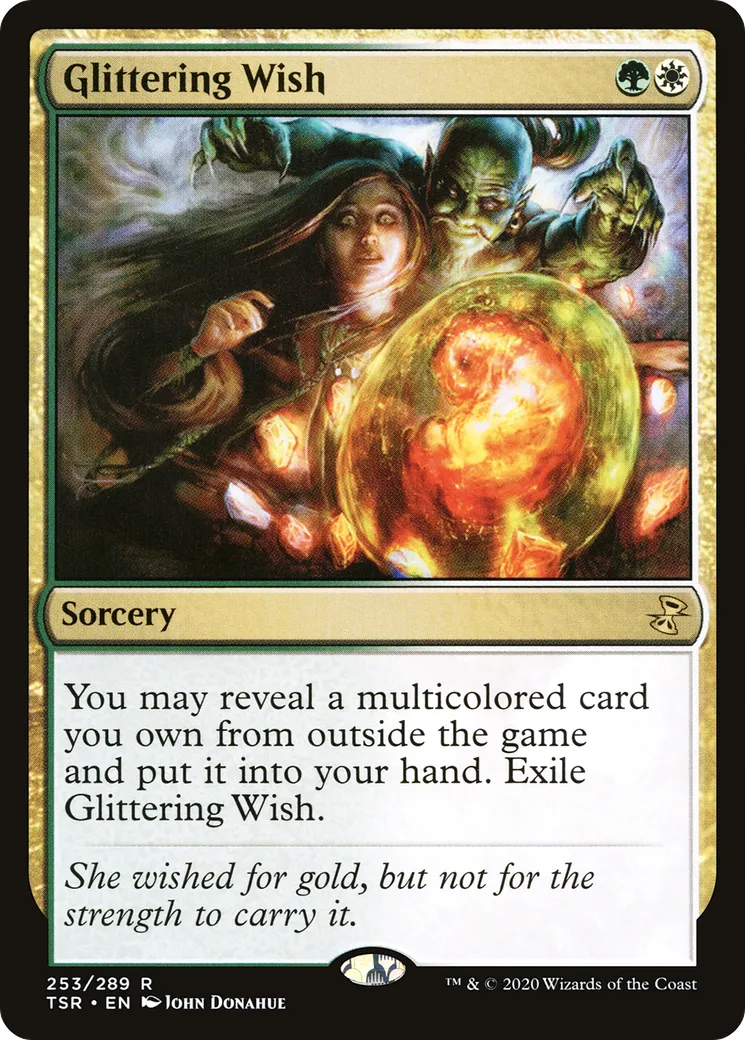 Glittering Wish — Time Spiral Remastered — Magic: The Gathering