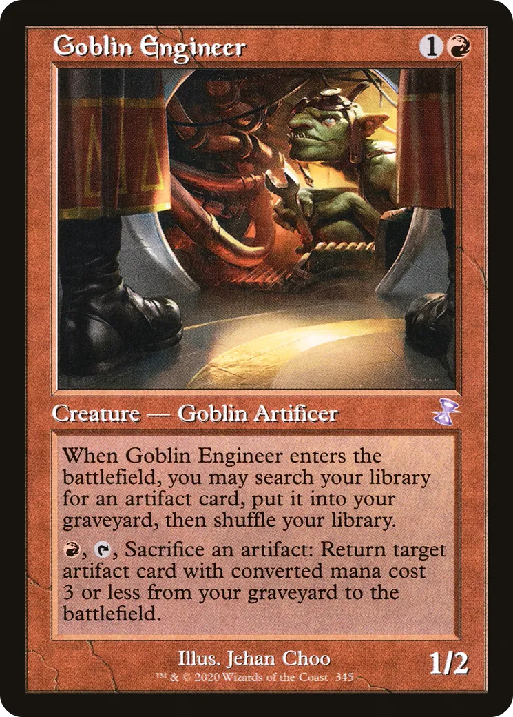 Goblin Engineer — Time Spiral Remastered — Magic: The Gathering