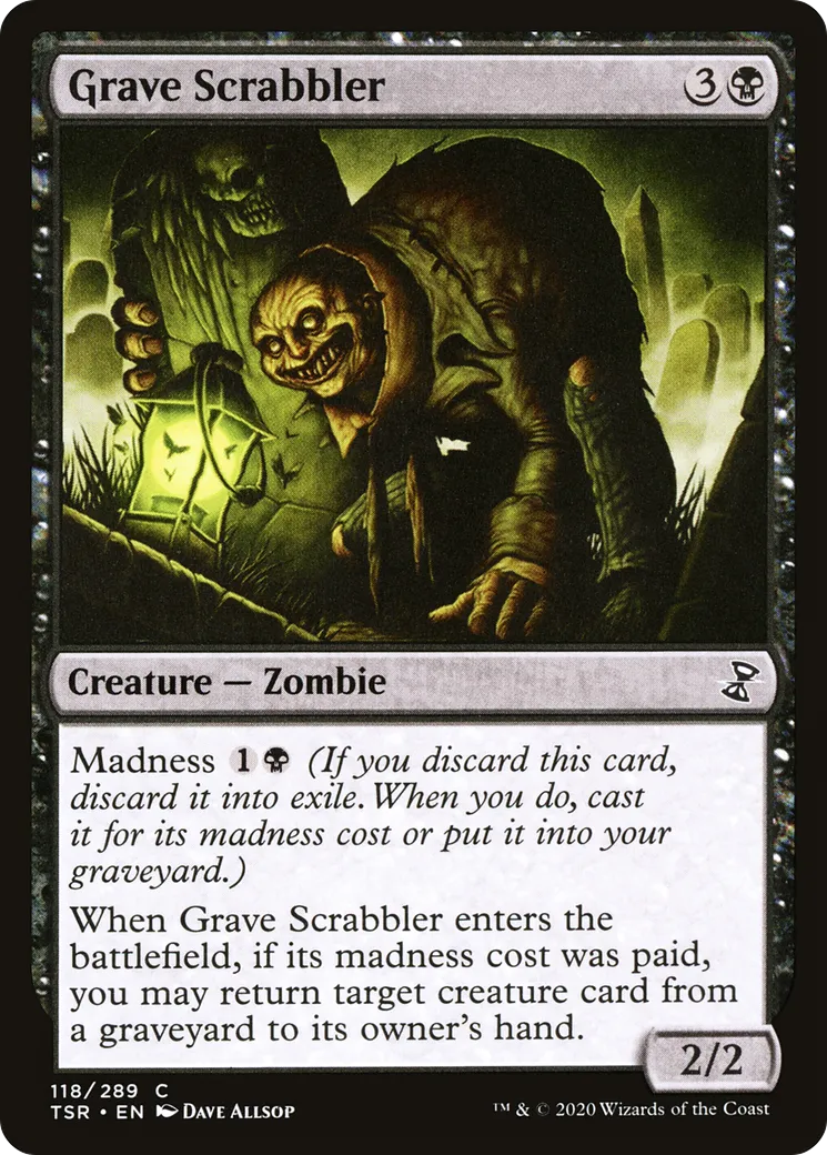 Grave Scrabbler — Time Spiral Remastered — Magic: The Gathering