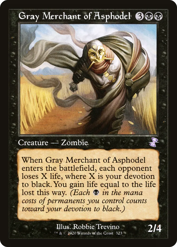 Marchand gris d'Asphodèle — Time Spiral Remastered — Magic: The Gathering