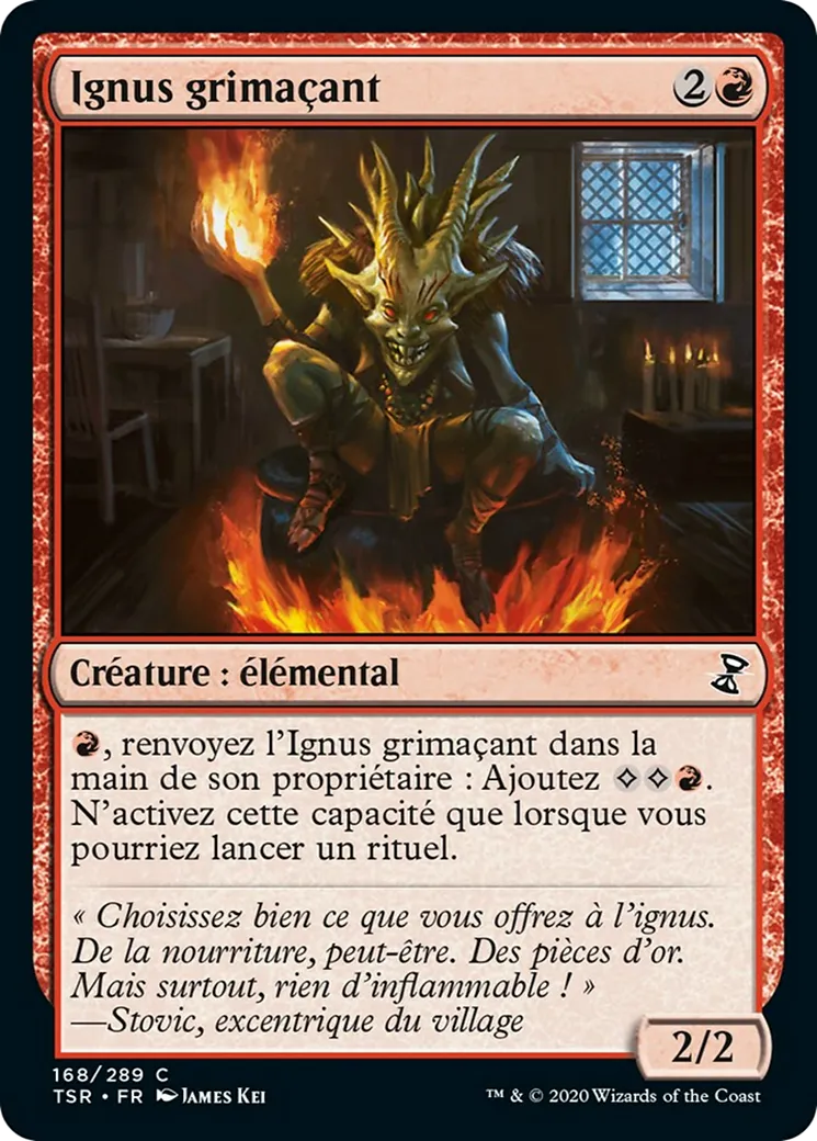 Ignus grimaçant — Time Spiral Remastered — Magic: The Gathering