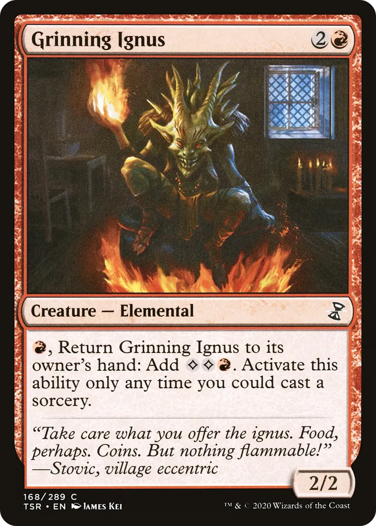 Ignus grimaçant — Time Spiral Remastered — Magic: The Gathering
