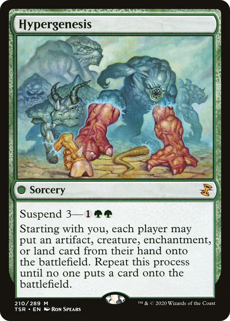 Hypergenesis — Time Spiral Remastered — Magic: The Gathering